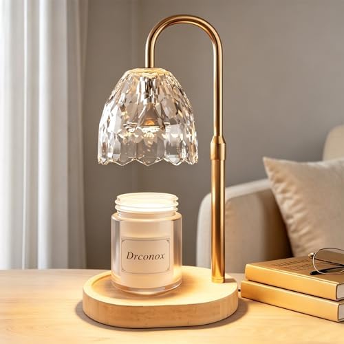 Candle Warmer Lamp with Timer Dimmable, Wax Melt Warmer for Jar Candles by Drconox