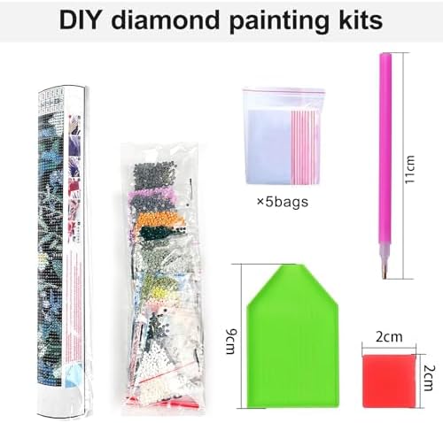 Square Diamond Art Kits for Adults Cute Diamond Painting Kit for Beginner - Image 6