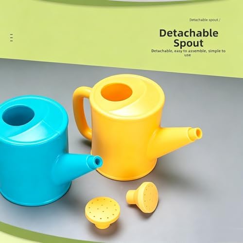 0.22 Gallon Small Watering Can, Plastic Decorative Cute Water Can for Plants with Sprinkler Head and Handle,Mini Small Durable Indoor Watering Cans for House Plants Bonsai Outdoor Home Gardening - Image 2