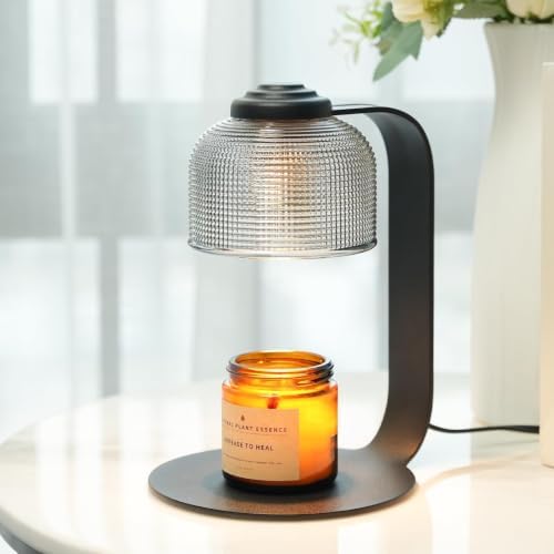 Candle Warmer Lamp, Timer & 4-Level Dimmer, Minimalist Design by WYghyronic
