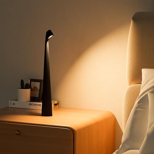 HAPYGI Cordless Rechargeable Reading Metal Table Lamp, 3-Level Brightness - Image 3