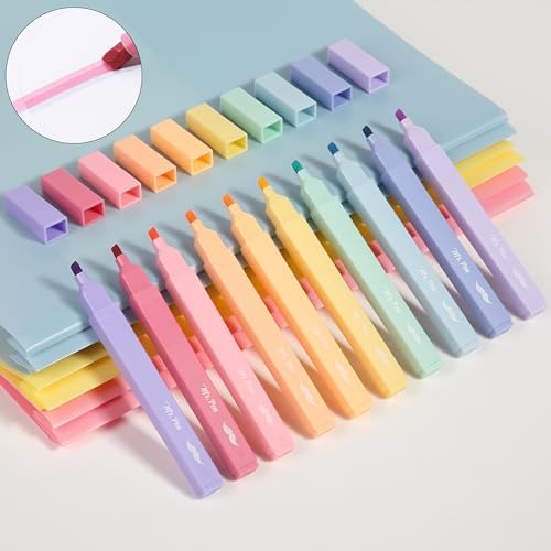 Mr. Pen- Aesthetic Highlighters No Bleed, 10 Pack, Assorted Colors | Chisel Tip, Cute Highlighters Assorted Colors for Journaling, Highlighting, Underlining, Fast Dry, Back to School Supplies - Image 7