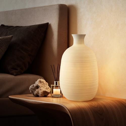 RONDURE Modern Ceramic Decorative Table Lamp Living Room Bedroom Bedside - Image 6