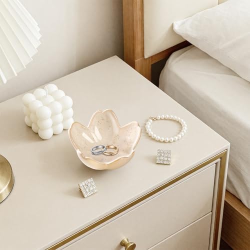 Ceramic Jewelry Dish Ring Holder Trinket Dish Bedroom Decor Gifts for Women - Image 5