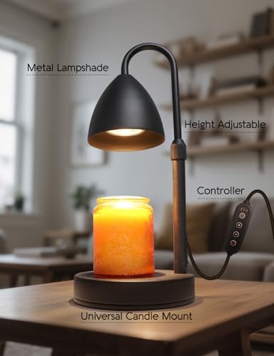 Candle Warmer Lamp with Timer Dimmer, Home Decor for Birthday Gifts Women - Image 4