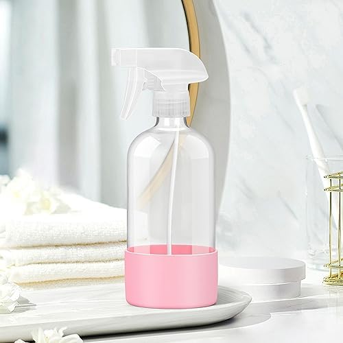 Glass Spray Bottles for Cleaning - 16 oz Spray Bottles with Silicone Sleeve - Image 5