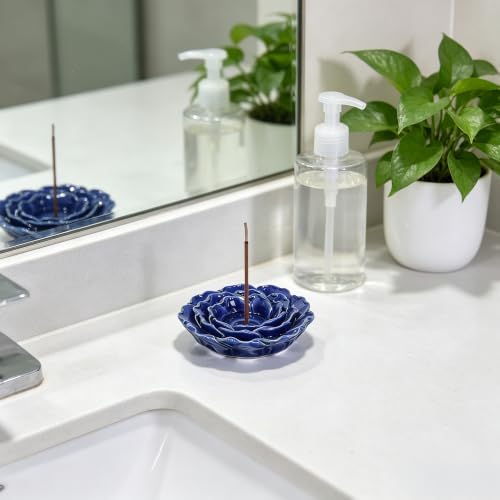 Hosley 6-Pack Ceramic Incense Holder Set w/ 60 Sticks - Image 4