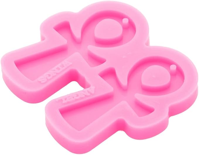 Resin Earring Mold Silicone Resin Jewelry Molds Epoxy Resin Casting Molds for Women Earring Crafts DIY Necklace Pendant Resin Mold
