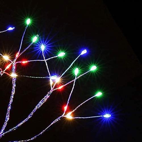 OURBAOFU 20'' 108 LED Sparkly Fairy Spirit Tree Lamp with Remote Control - Image 4