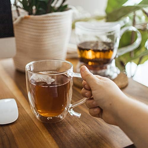 GROSCHE Aberdeen Smart Tea Maker BPA-Free Tea Infuser 34 oz + 16 oz Mug Set - Image 5