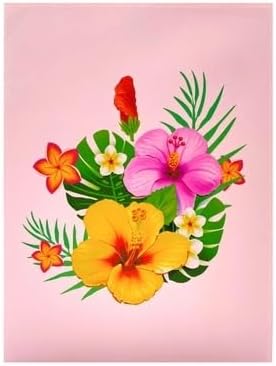 ETA 3D Hummingbird Pop-Up Card – Tropical Hibiscus Flower Greeting Card for Birthday, Mother's Day, Thank You, Summer, Nature Lover, F38