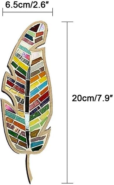 ZengHBY Mosaic Craft Kits for Adults Porcelain Tile Mixed Colour - Image 7