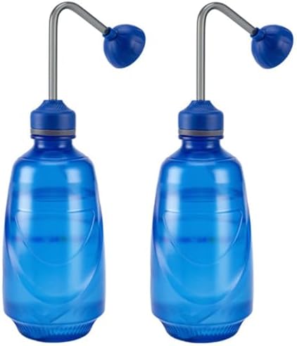 2 Pack Watering Can for Seedlings,15oz/450ml (Blue) by JusufuGardeningSeries