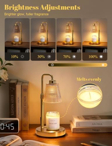 Candle Warmer Lamp with Timer, Birthday Gifts for Women, Cozy Room Decor - Image 2