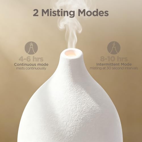 InnoGear 150ml Ceramic Diffuser for Home & 6 Essential Oils Scent Gift Set - Image 6
