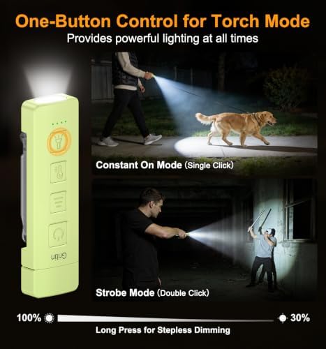Gritin 2026 Gen 2 Rechargeable Book Light,2-in-1 Reading Light & Flashlight - Image 6
