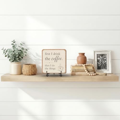 5x5 Inch Coffee Sign, Coffee Decor for Kitchen Home Coffee Bar - Image 5