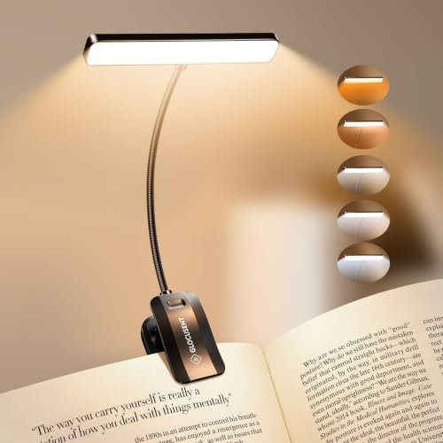 Glocusent 26 LED Reading Lights for Books in Bed, Ideal Gifts for Reader by GLOCUSENT