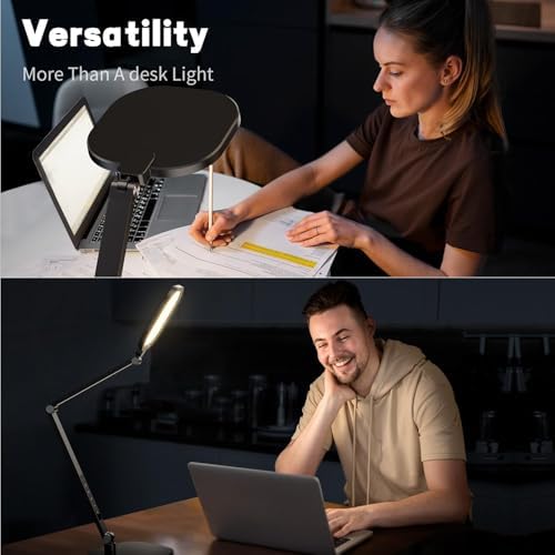 LitONES LED Desk Lamp for Home Office, Soft Edge-lit Design - Modern Style - Image 2