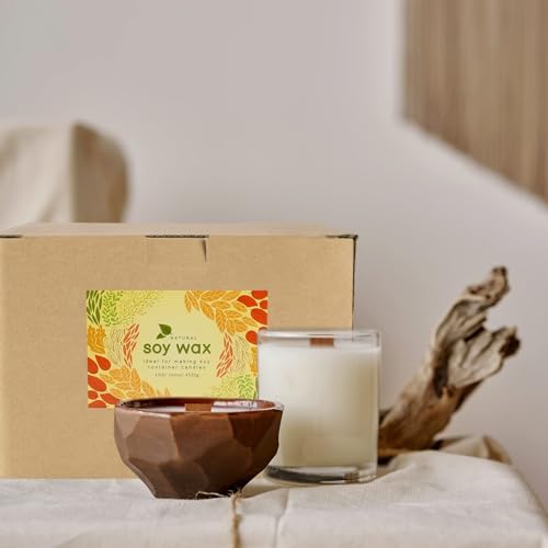 10 lb Soy Wax DIY Candle for Candle Making，Flakes & Soft, White,Perfect for Your DIY Projects - Image 2