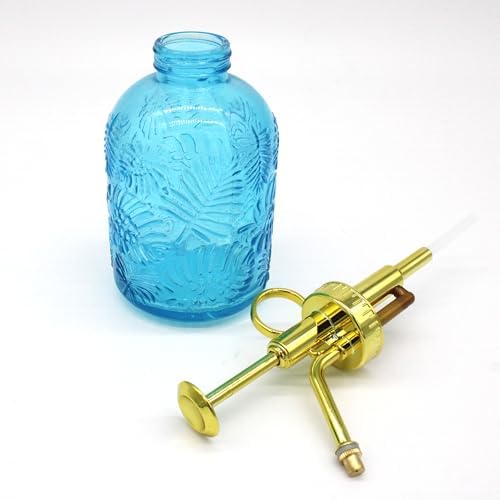 Glass Plant Mister Spray Bottle, 350ML Vintage Plant Spritzer, Succulent Watering Bottle Glass with Top Pump, Small Plants Sprayer Watering Can for Indoor - Image 4
