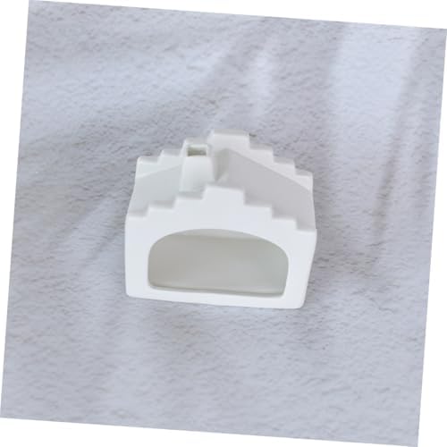 Ceramic Palo Santo Burner House Shaped for Incense Sticks - Image 4