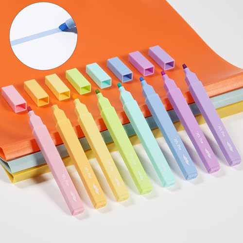 Mr. Pen- Aesthetic Highlighters No Bleed, 8 Pack, Assorted Colors | Chisel Tip, Cute Highlighters Assorted Colors for Journaling, Highlighting, Underlining, Fast Dry, Back to School Supplies - Image 6