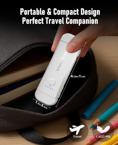 HIONXMGA Book Reading Light,Silent Touch Books Lamp for Reading in Bed,Rechargeable Clip on Booklight with 3 Amber Colors & 7 LEDs Precise Dimming for Eye Caring Night Reading,Book Lovers,Kids,White - Image 6