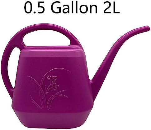 Plant Watering Can - Plastic for Indoor and Outdoor Home Plant - 1/2 Gallon - Rose Red - Image 2