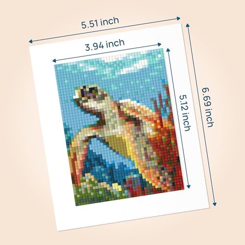LuwoArte 15 Pack Diamond Painting Kits for Adults – Beach, Summer Vibes & the Sea Breeze – Full Drill DIY Paint Gem Art for Adults – Brilliant 5D Diamond Painting Kit – Relaxing Craft for Wall Décor - Image 3
