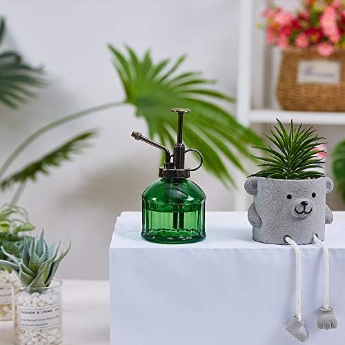 Glass Plant Mister Spray Bottle for Indoor, 6.7 oz - Ultra Fine Mist Green - Image 5