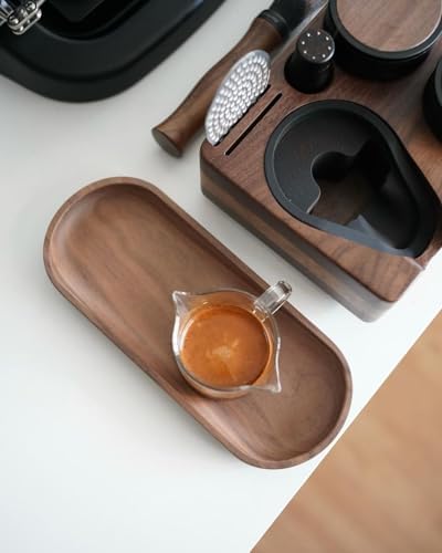 Normcore 3 Pack Wooden Serving Trays, Wood Serving Tray Wooden Decorative Coffee Tea Platter, Genuine American Walnut Serving Platters Set, Set of 3 for Living Room, Coffee Table, Home Decor - Image 2