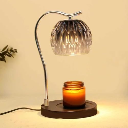 GEEZO Fragrance Candle Warmer Lamp，Electric Candle Warmer with Timer & Dimmer，Mom Christmas Birthday Gifts for Women, House Warming Gifts New Home Bedroom Decor by GEEZO