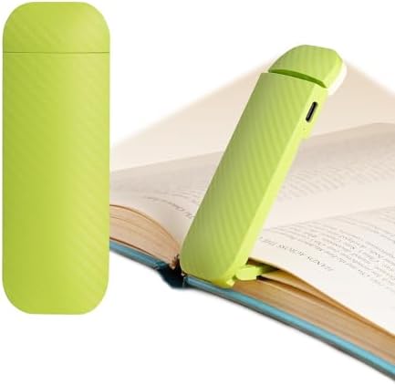 HEMONNKAM Book Light, Rechargeable Clip-On Reading Light for Bed at Night by HEMONNKAM