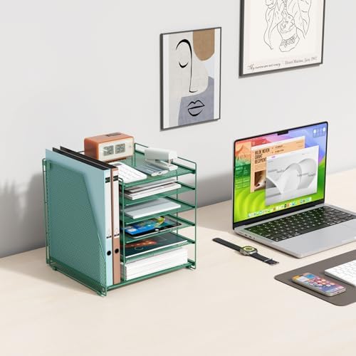gianotter 6-Tier Paper Organizer With Magazine Holder - Image 4