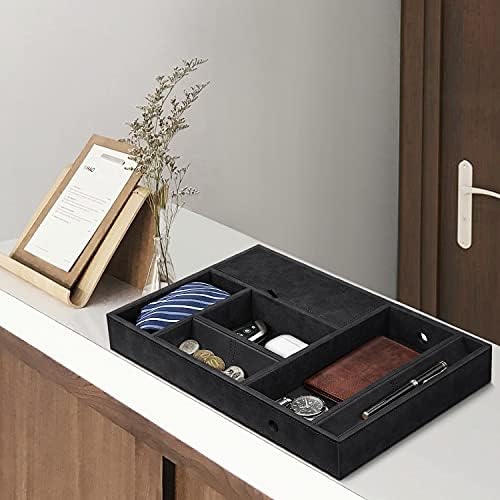 SITHON Valet Tray Desktop Organizer Catchall EDC Tray - Image 3