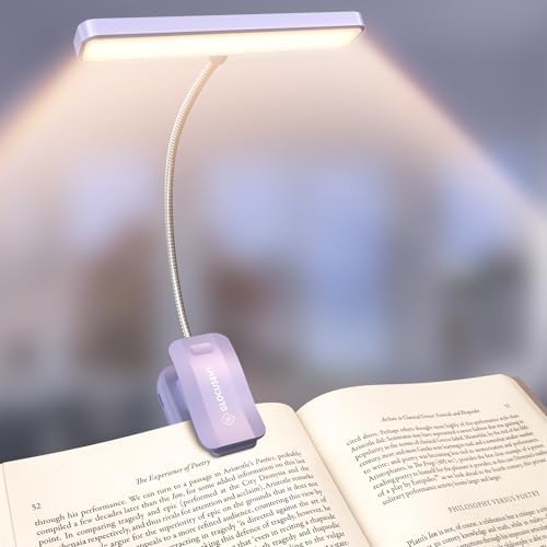 Glocusent 26 LED Reading Lights for Books in Bed, Ideal Gifts for Reader by GLOCUSENT