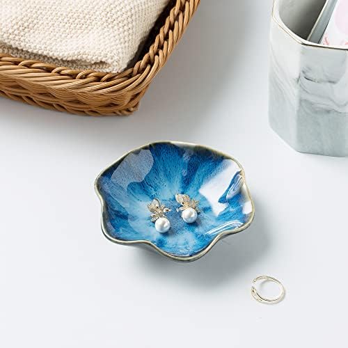BEUNAIZER Jewelry Dish Tray, Ring Dish, Ceramic Trinket Tray, Key Bowl - Image 5