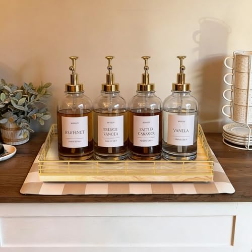 Bathroom Vanity Tray, 13" x 8" Oak Decorative Wooden Tray for Countertop - Image 3