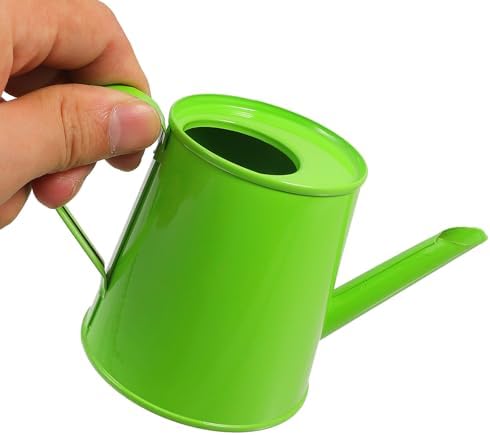GANAZONO Mini Metal Watering can 5.70X2.75X2.36In Indoor Outdoor Garden Watering Pot Lightweight Iron Kettle for Home Desktop Decor - Image 2