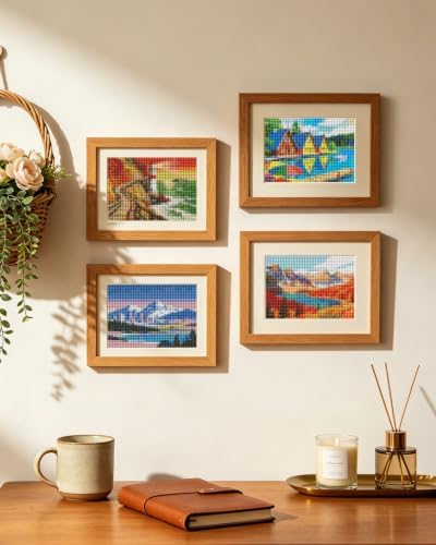PeakLuv Small Diamond Art Kits, Scenery Mini Diamond Painting for Adults - Image 5