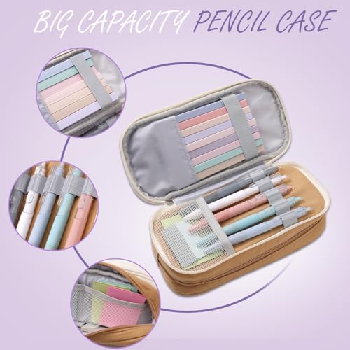 XKDOUS 58 Bible Study Supplies Journaling Kit, Bible Highlighters, Khaki - Image 3