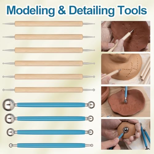 Amrules 10Pcs Double-Ended Stainless Steel Dotting Tools with Multiple Size - Image 6