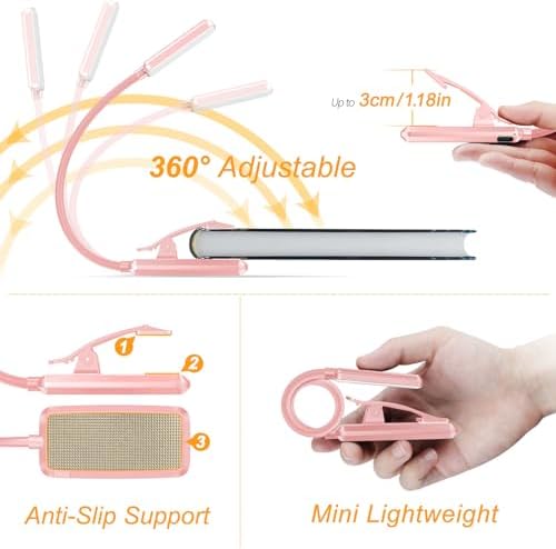 Gritin 9 LED Rechargeable Book Light for Reading in Bed - Image 5