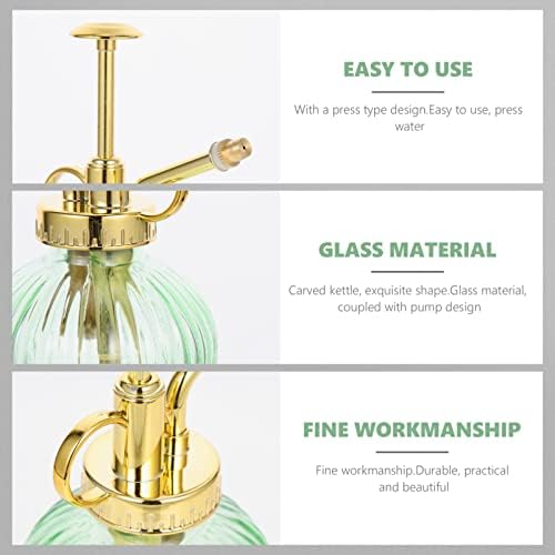 Yardwe Retro Glass Plant Mister 12Oz Spray Bottle Vintage Indoor Outdoor Watering can for Succulent Bonsai Plants Garden Use - Image 6