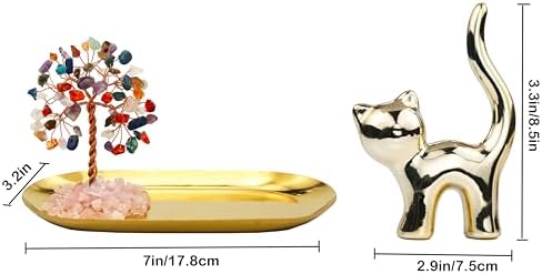 Carselage Cat Ring Holder Cat Lovers Gifts for Women - Image 2