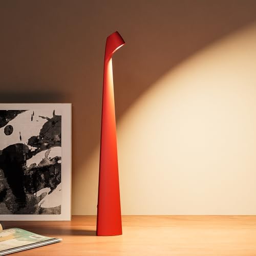 HAPYGI Cordless Rechargeable Reading Metal Table Lamp, 3-Level Brightness by HAPYGILightings