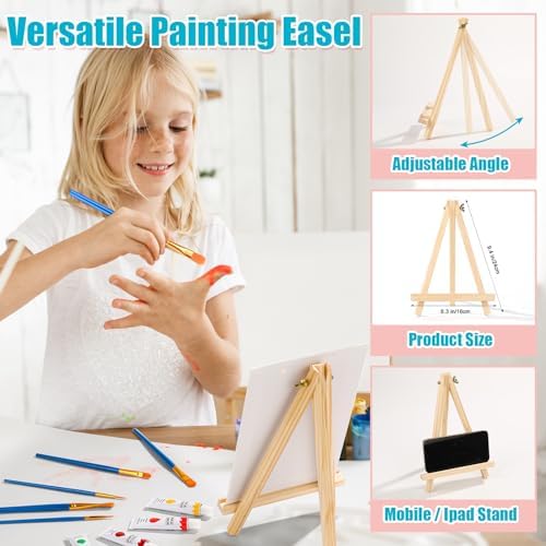 ESRICH 26 PCS Acrylic Paint Set with 12 Colors Acrylic Paints - Image 6