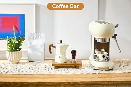X-Small 8.5" Acacia Wood Riser Pedestal Stand for Kitchen Counter - Image 6
