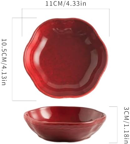 Ceramic Jewelry Tray, Ring Holder Floral Trinket Bowl for Women - Image 2